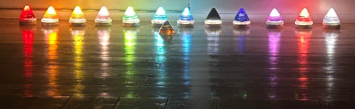 Quantum Balance Crystals Vortex Cones: The Color Range, Lit Up