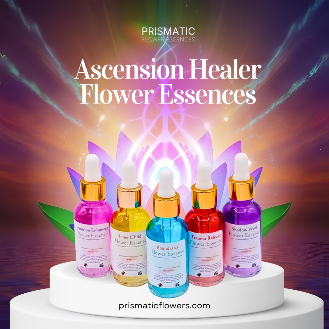 Ascension Healer Flower Essence Set - Prismatic Flower Essences