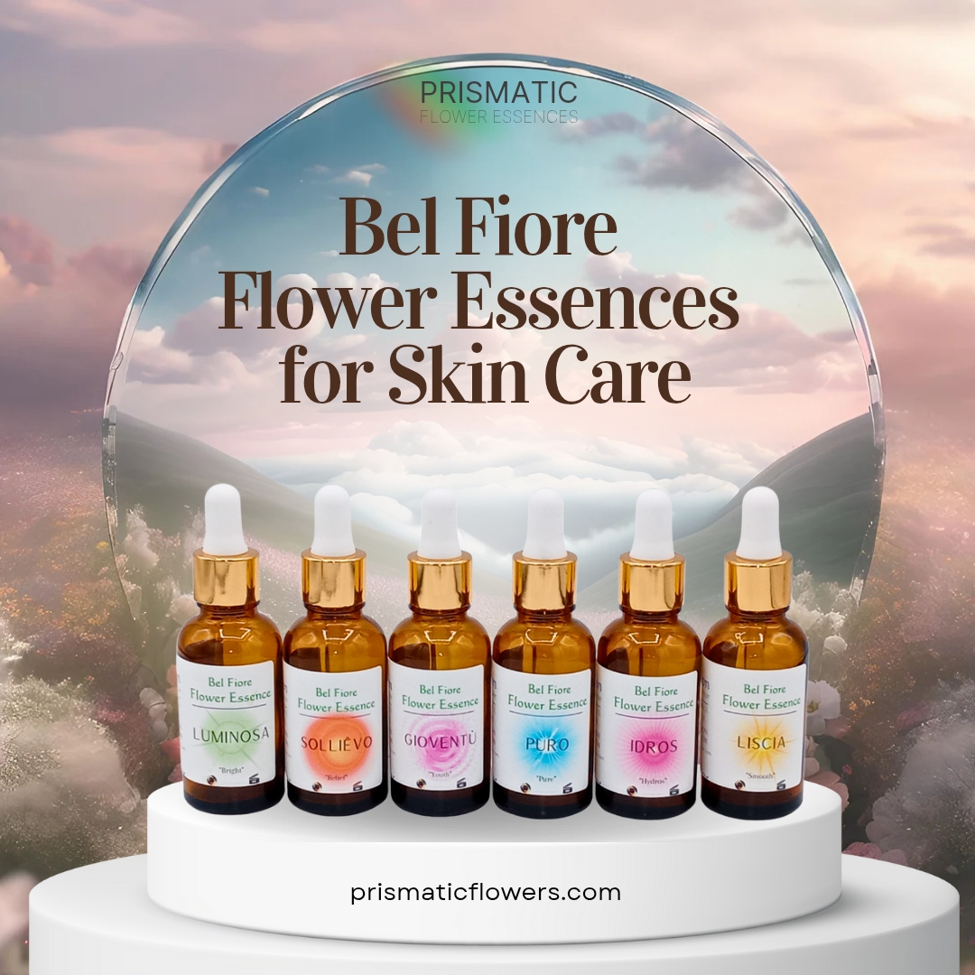 Bel Fiore Flower Essence Set For Skincare - Prismatic Flower Essences