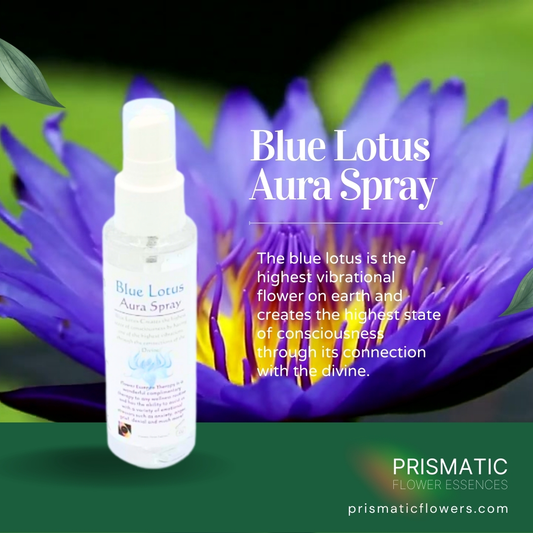 Blue Lotus Aura Spray - Prismatic Flower Essences