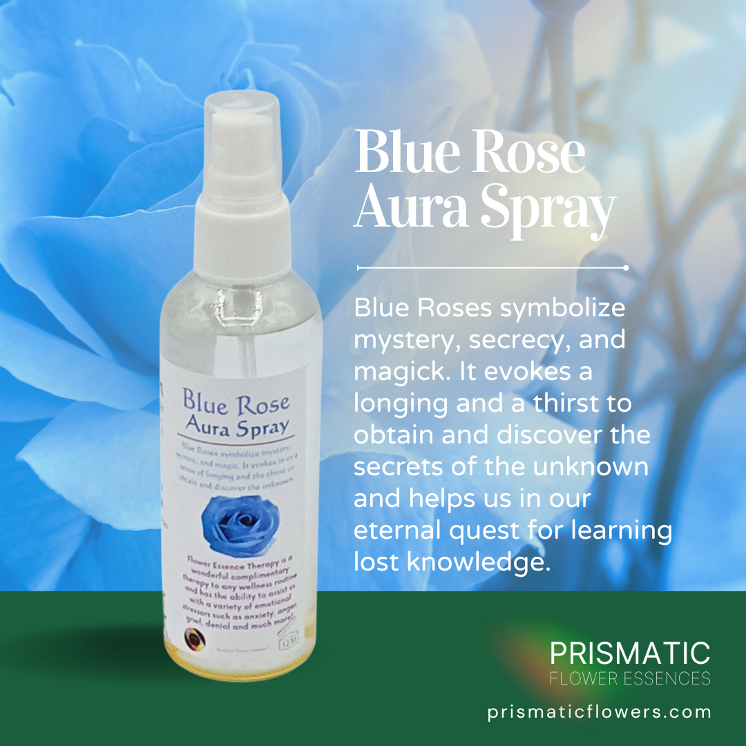 Blue Rose Aura Spray - Prismatic Flower Essences
