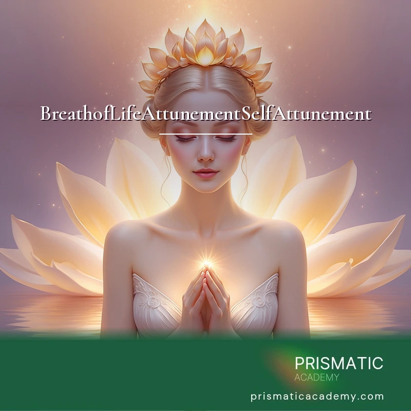 BreathofLifeAttunementSelfAttunement distance Reiki attunement, The breath of life opening the crown chakra to the higher self by Prismatic Flower Essences