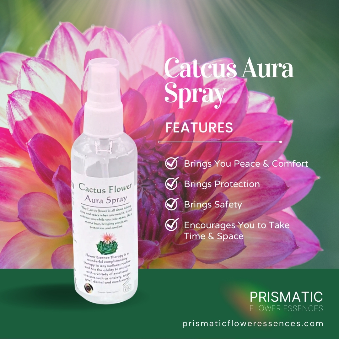 Cactus Flower Aura Spray - Prismatic Flower Essences