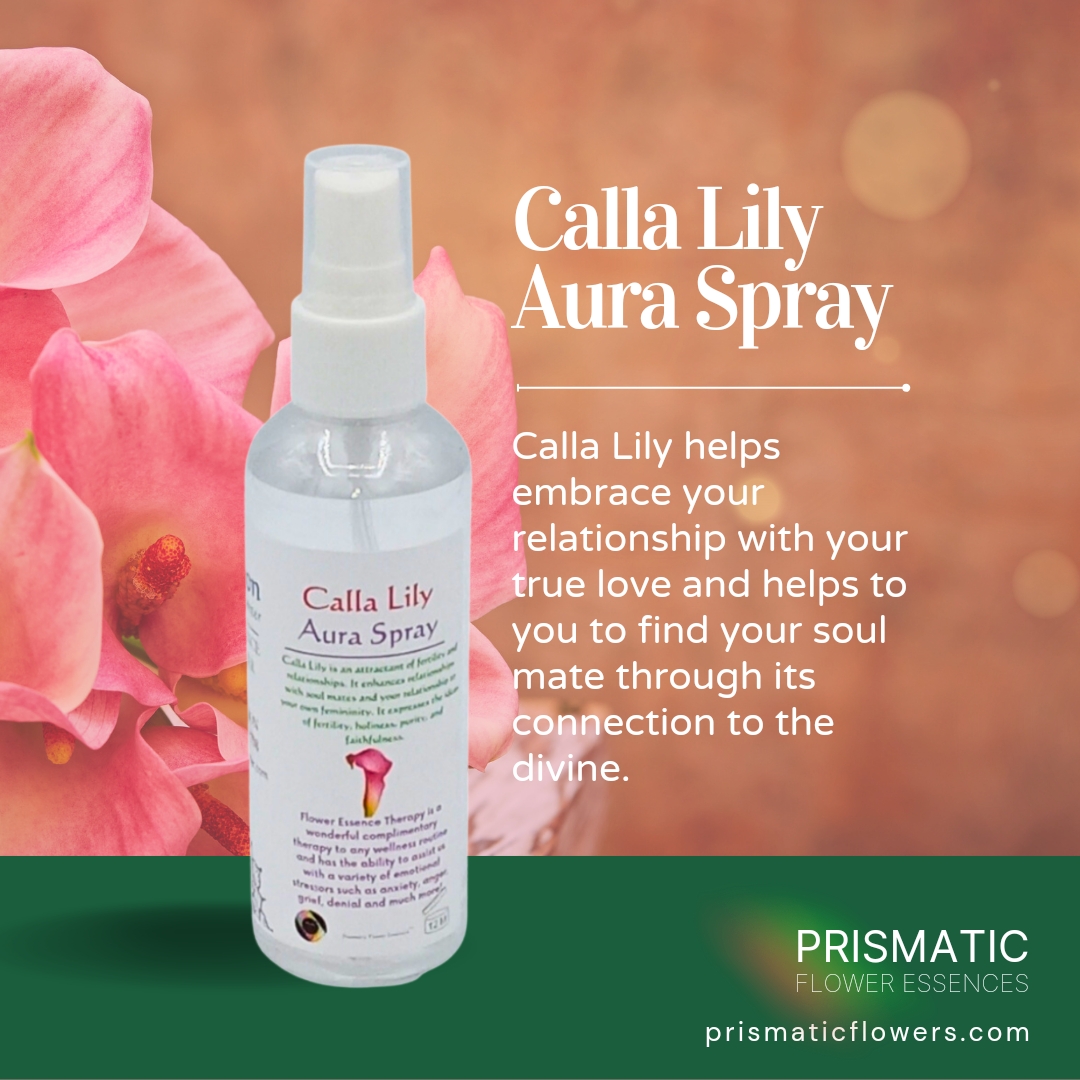 Calla Lily Aura Spray - Prismatic Flower Essences