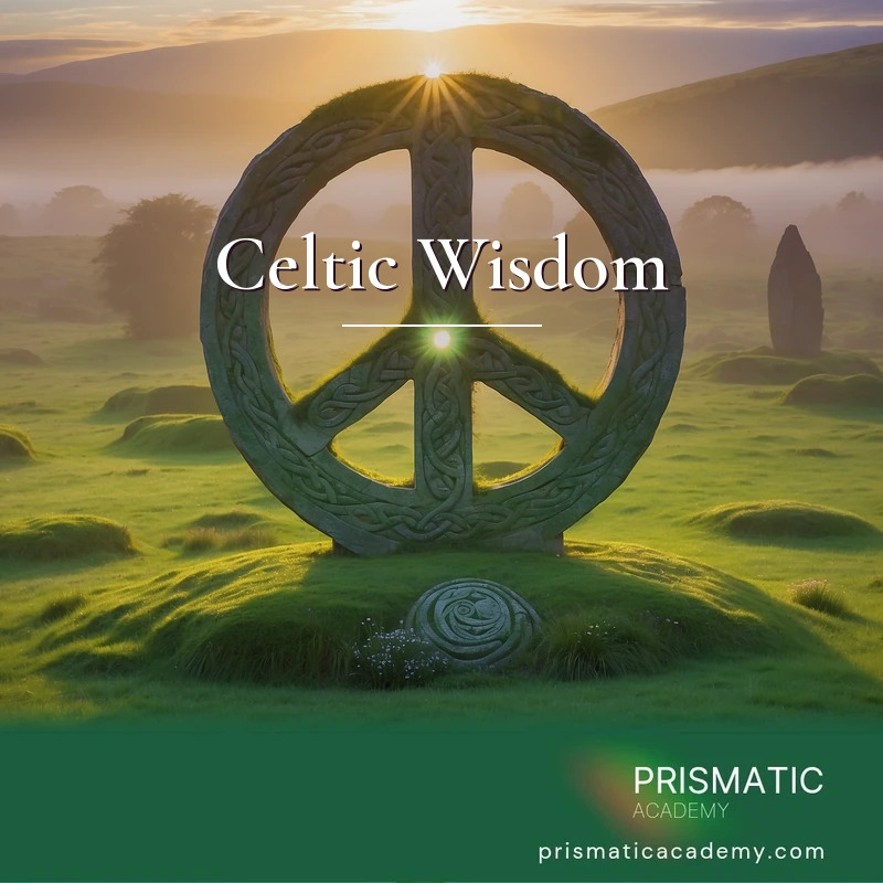 Celtic Wisdom distance Reiki attunement, Celtic Triple Goddess and the Great Sun Cross (Anam Cara) by Prismatic Flower Essences