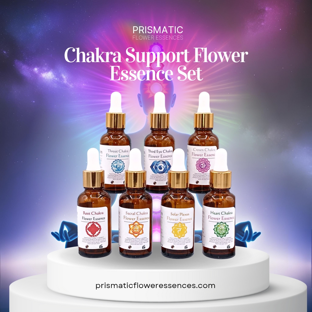 Chakra Support Flower Essence Set - Prismatic Flower Essences
