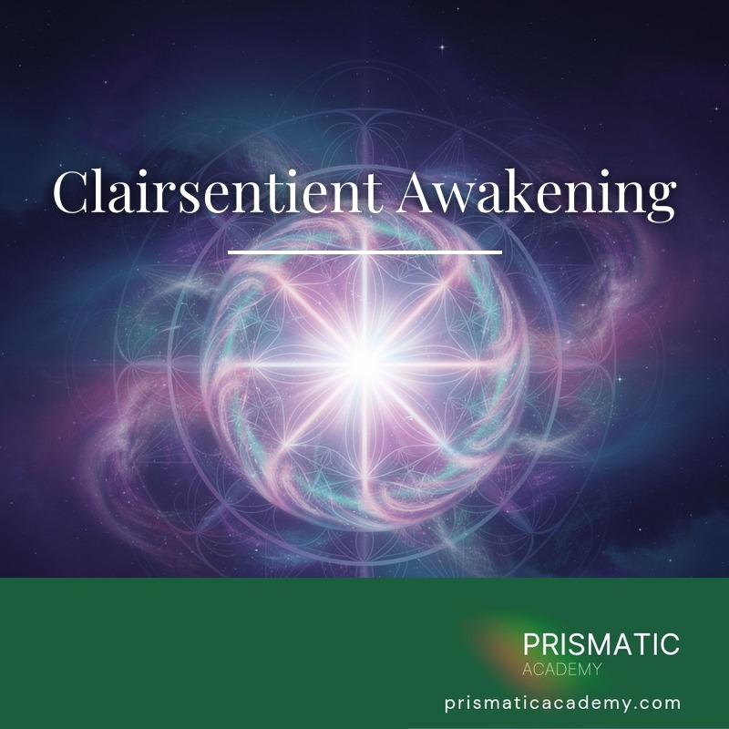 Open hands with soft lavender energy ripples for Clairsentient Awakening