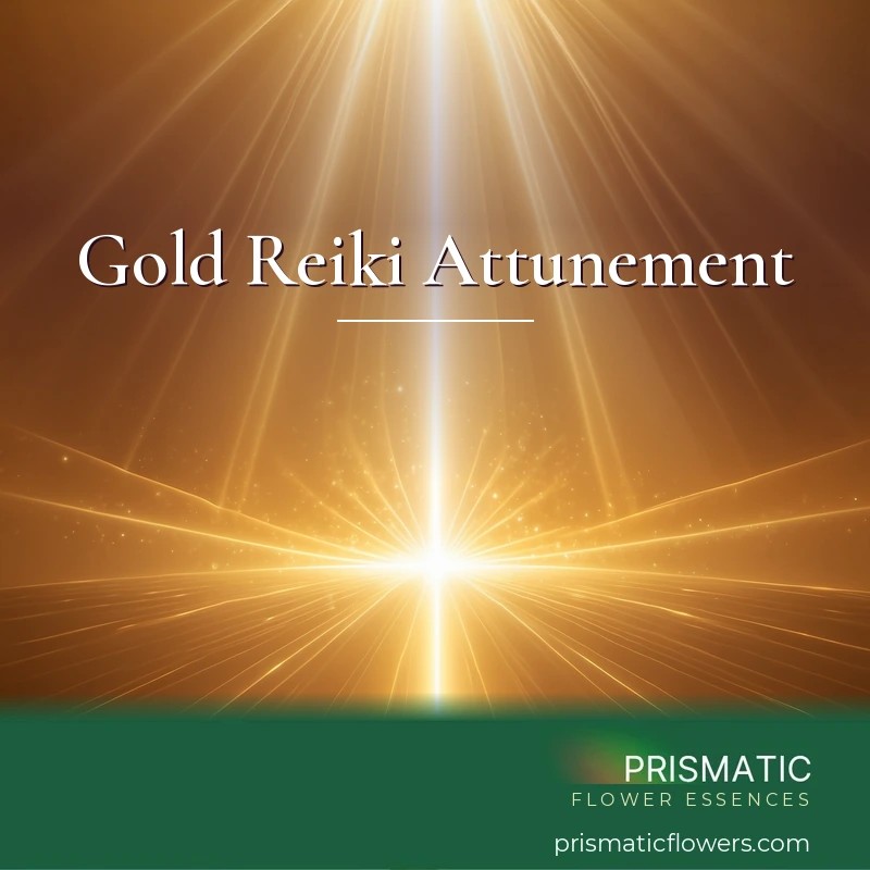 Gold Reiki Attunement - Prismatic Flower Essences