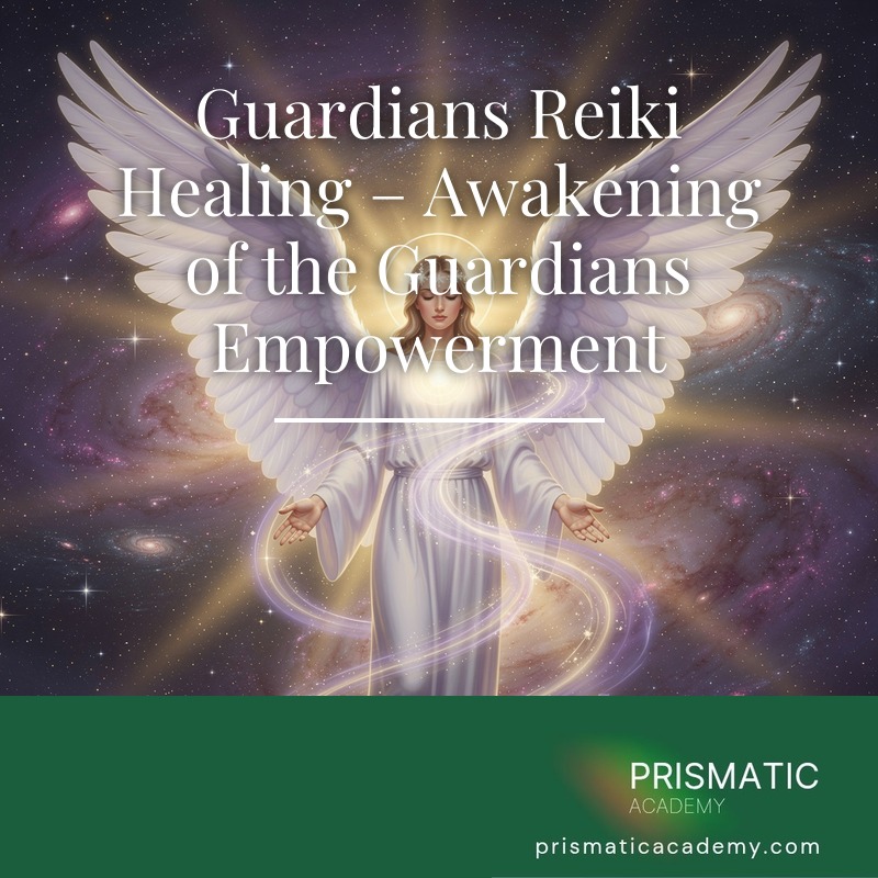 Bronze-armored guardian angels in a protective circle for Guardians Reiki Healing