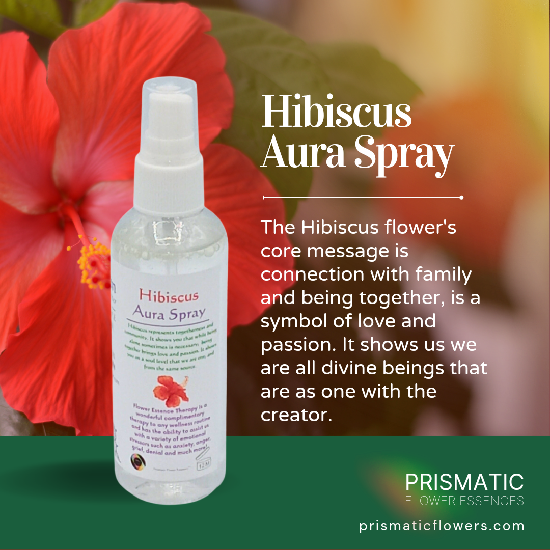 Hibiscus Aura Spray - Prismatic Flower Essences
