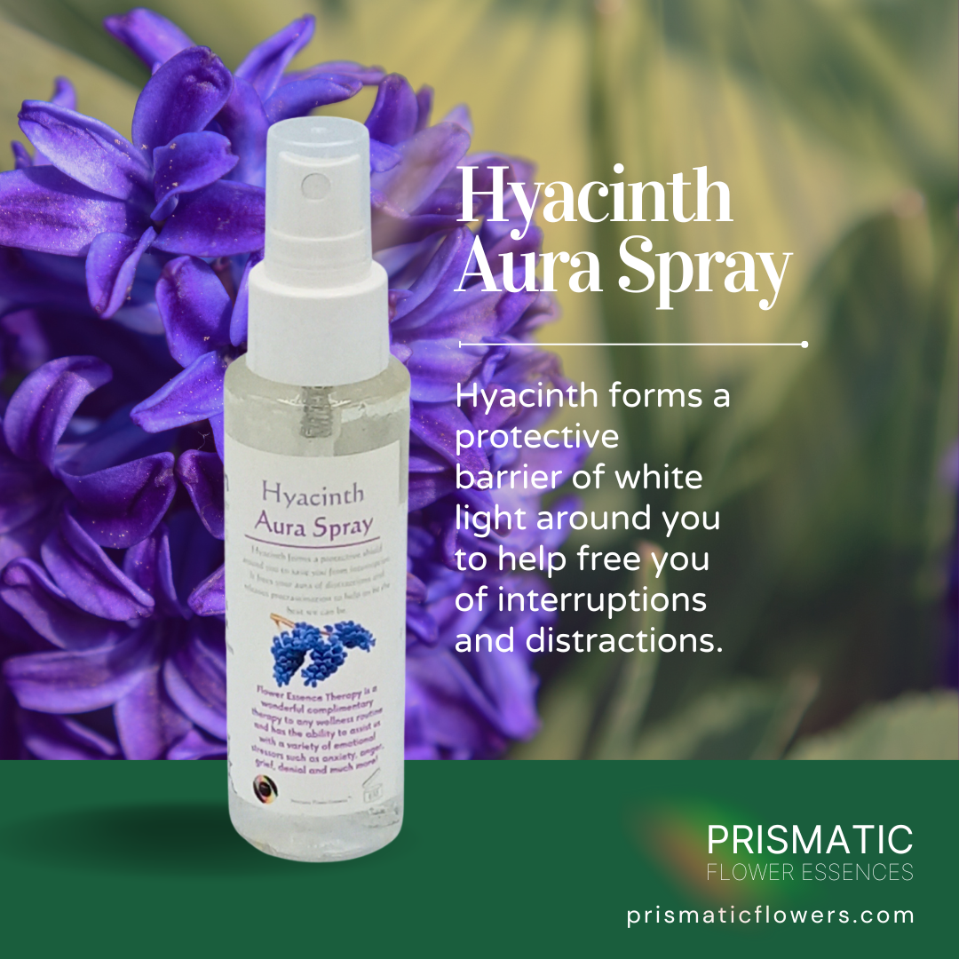 Hyacinth Aura Spray - Prismatic Flower Essences