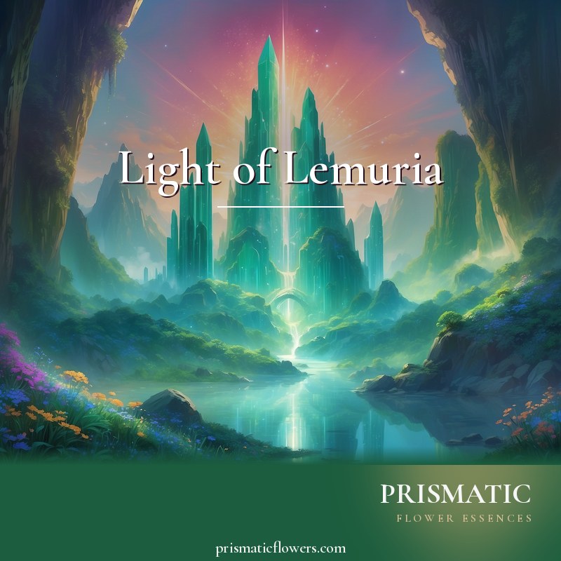 Light of Lemuria distance Reiki attunement, the Lemurians and their Crystal City and Cave of Initiation, the awakened light and memory of the lost Pacific civilizat by Prismatic Flower Essences