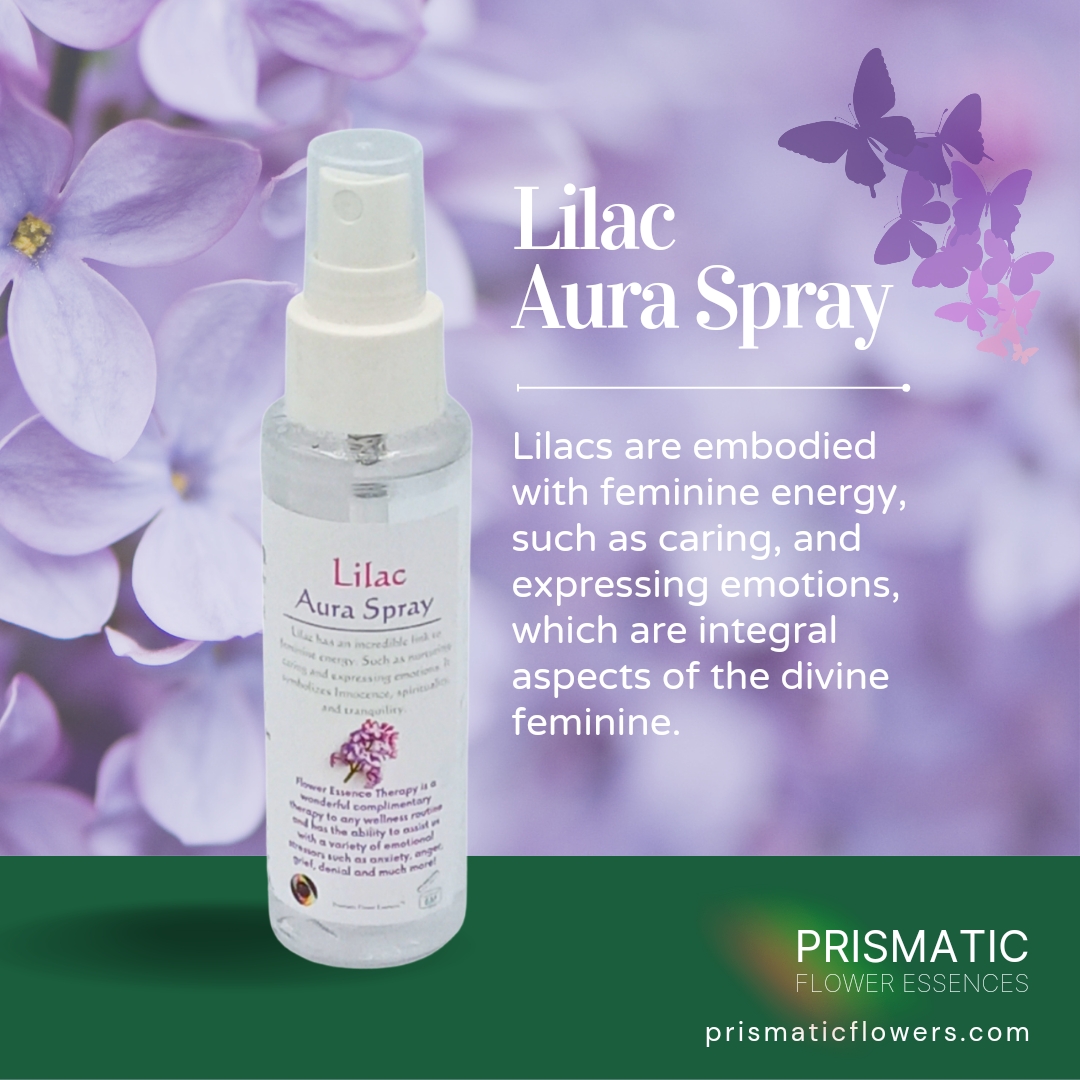 Lilac Aura Spray - Prismatic Flower Essences