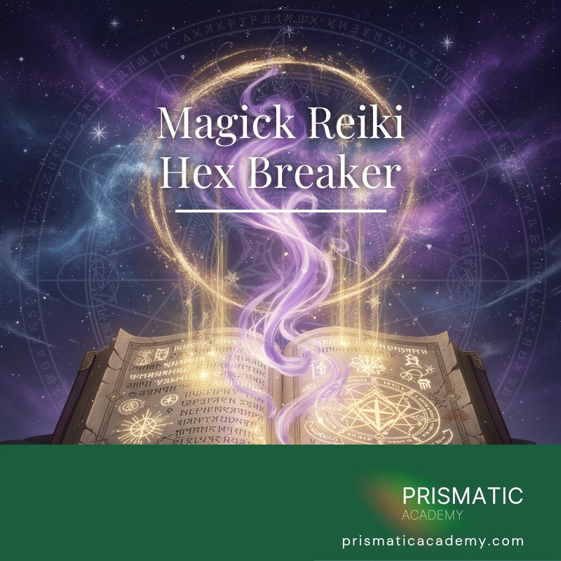 Dark chains breaking in bright light for Magick Reiki Hex Breaker
