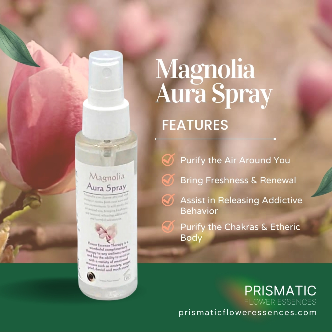 Magnolia Aura Spray - Prismatic Flower Essences
