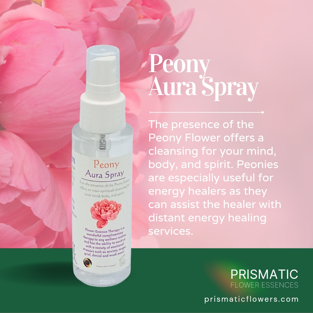 Peony Aura Spray - Prismatic Flower Essences