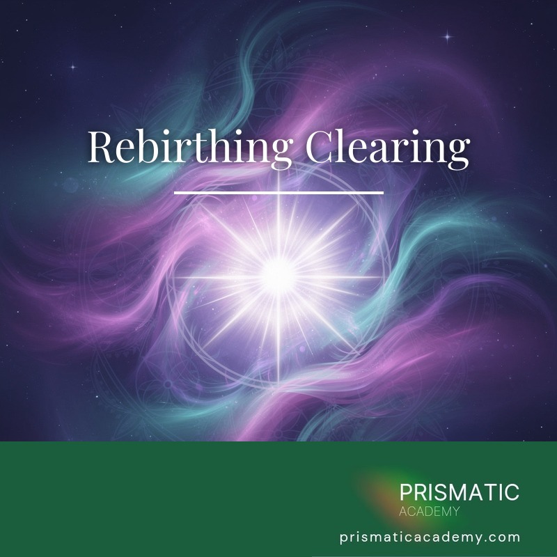 Amber phoenix rising in dawn light for the Rebirthing Clearing attunement