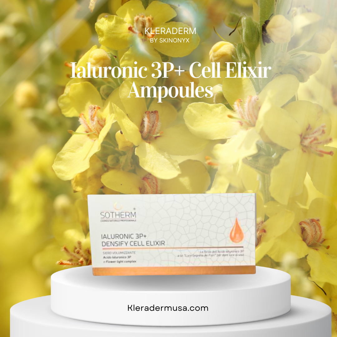Sotherm Ialuronic 3P+ Cell Elixir Ampoules (10 Vials 0.7 oz each) - Prismatic Flower Essences