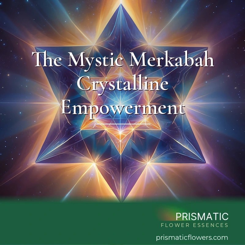 The Mystic Merkabah Crystalline Empowerment - Prismatic Flower Essences