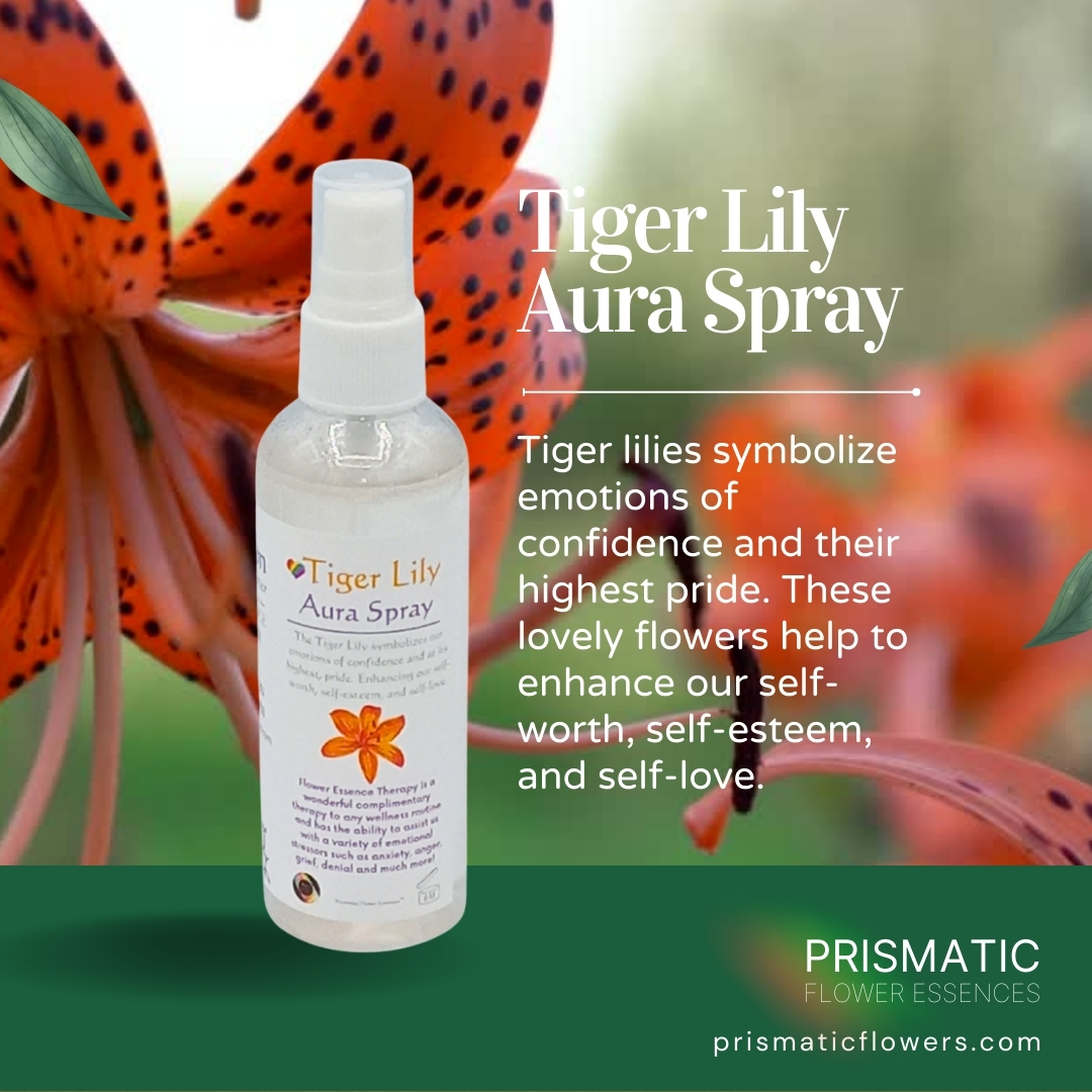 Tiger Lily Aura Spray - Prismatic Flower Essences