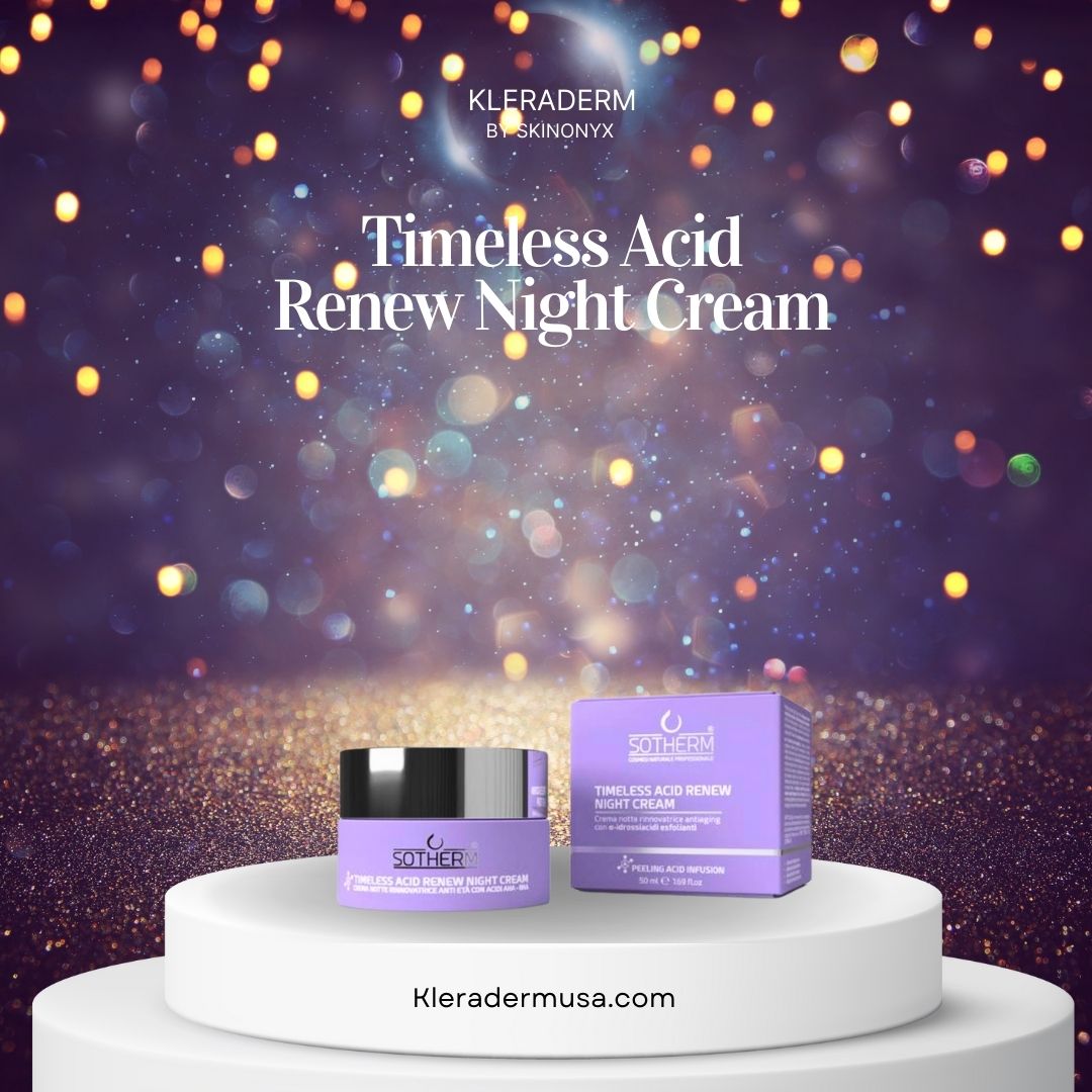 Timeless Acid Renew Night Cream by Sotherm - Prismatic Flower Essences